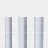 Potelet plane anti-stationnement et anti-corrosion, disponible en trois diamètres : 76 mm, 88,9 mm, et 102 mm.
