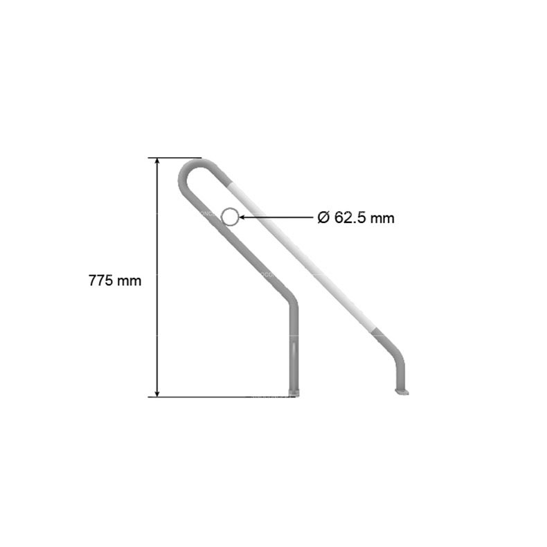 Dimensions ratelier vélo 450
