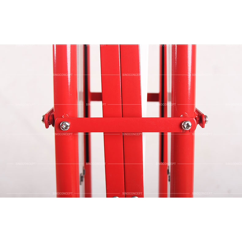 Barrière de regard extensible repliée avec rivet en acier