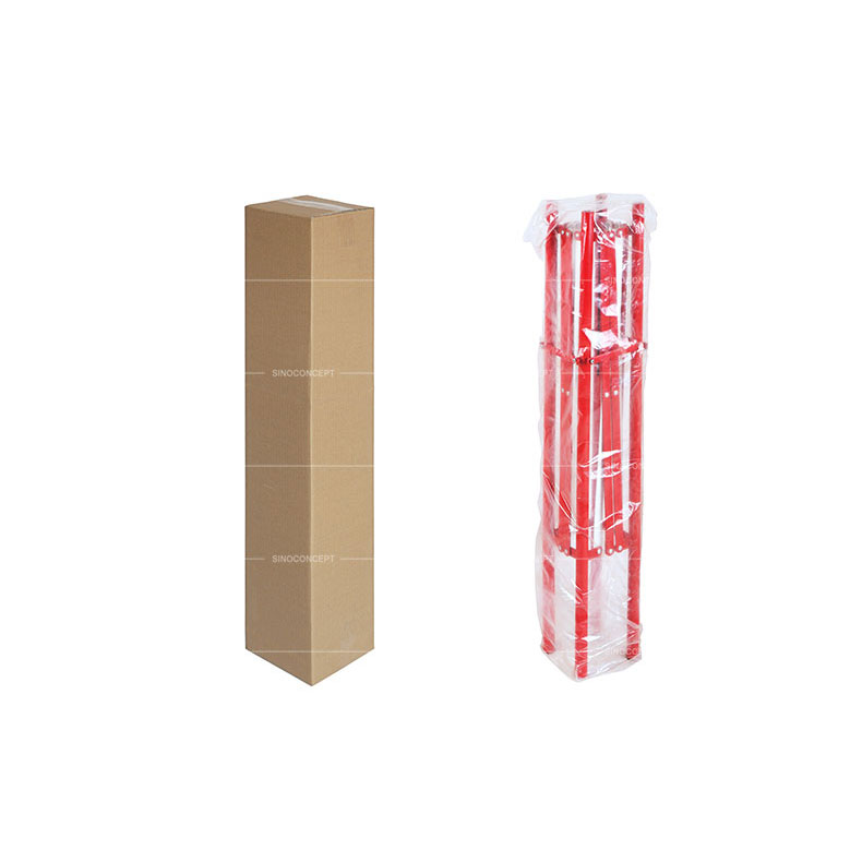 Emballage de barrières de regard extensibles pour chantier et travaux