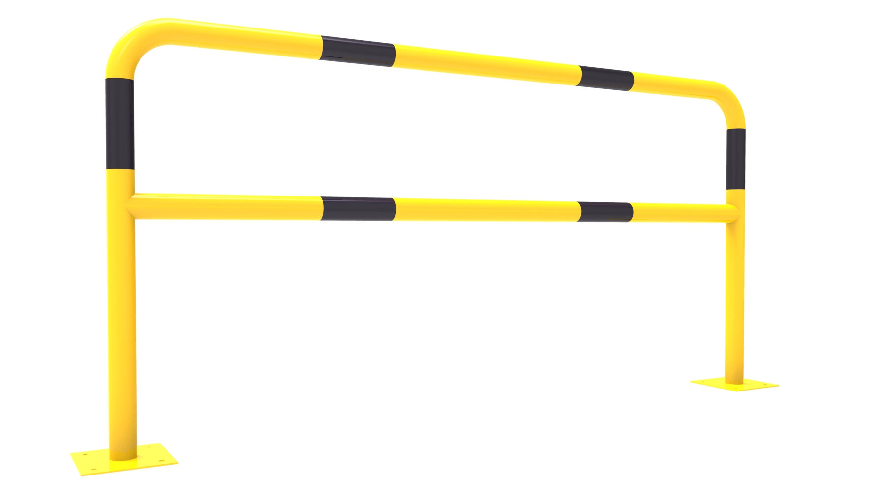 Arceau de protection jaune et noir