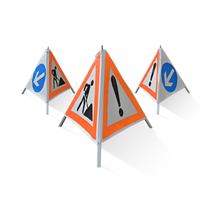 Panneaux Tripoan pour signalisation temporaire